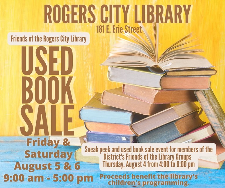 Rogers City Used Book Sale.jpg