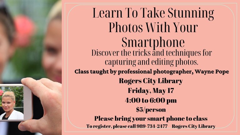 Smart phone class  professional photographer, Wayne Pope.jpg